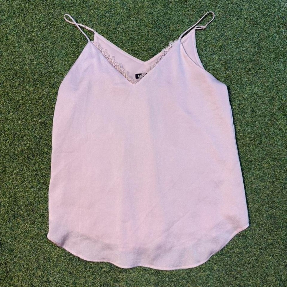 Express Lace Trim Cami (S)